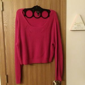 Crop sweater